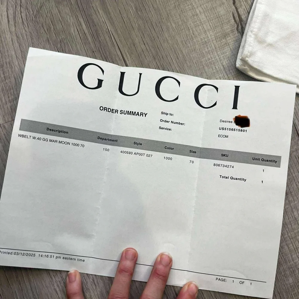 Gucci GG Marmont Wide Belt – Black Leather, Gold Buckle, Size 70 - Picture 9 of 14